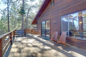 Idyllwild Cabin with Deck and Tahquitz Peak Views